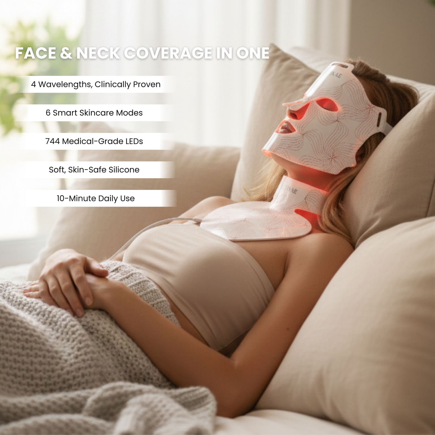 Lumnae™ Face & Neck LED Masks KIT
