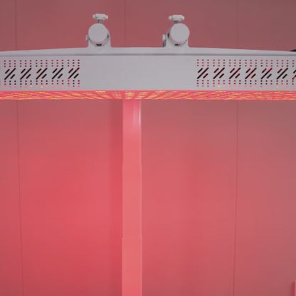 LUMNAE PRO — Full-Body Red Light Therapy Panel with Motorized Stand